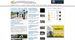 Desktop Screenshot of gentedepueblo.com.ar