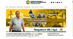Desktop Screenshot of gentedepueblo.com